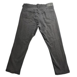 Signature Levi Strauss Jeans Mens 32x30 Black Athletic WaterLess 59943-0015